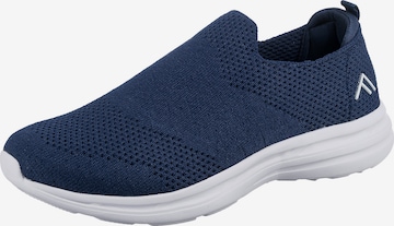 Freyling Slip-Ons in Blue: front