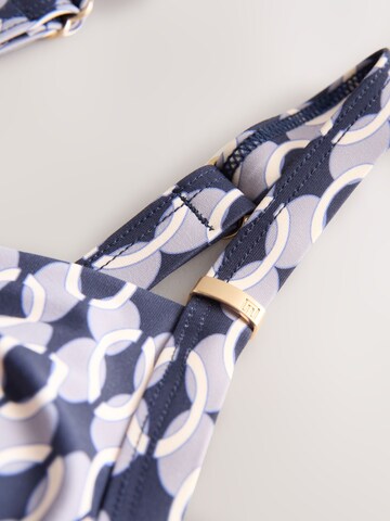 Triangle Maillot de bain modelant Next en bleu