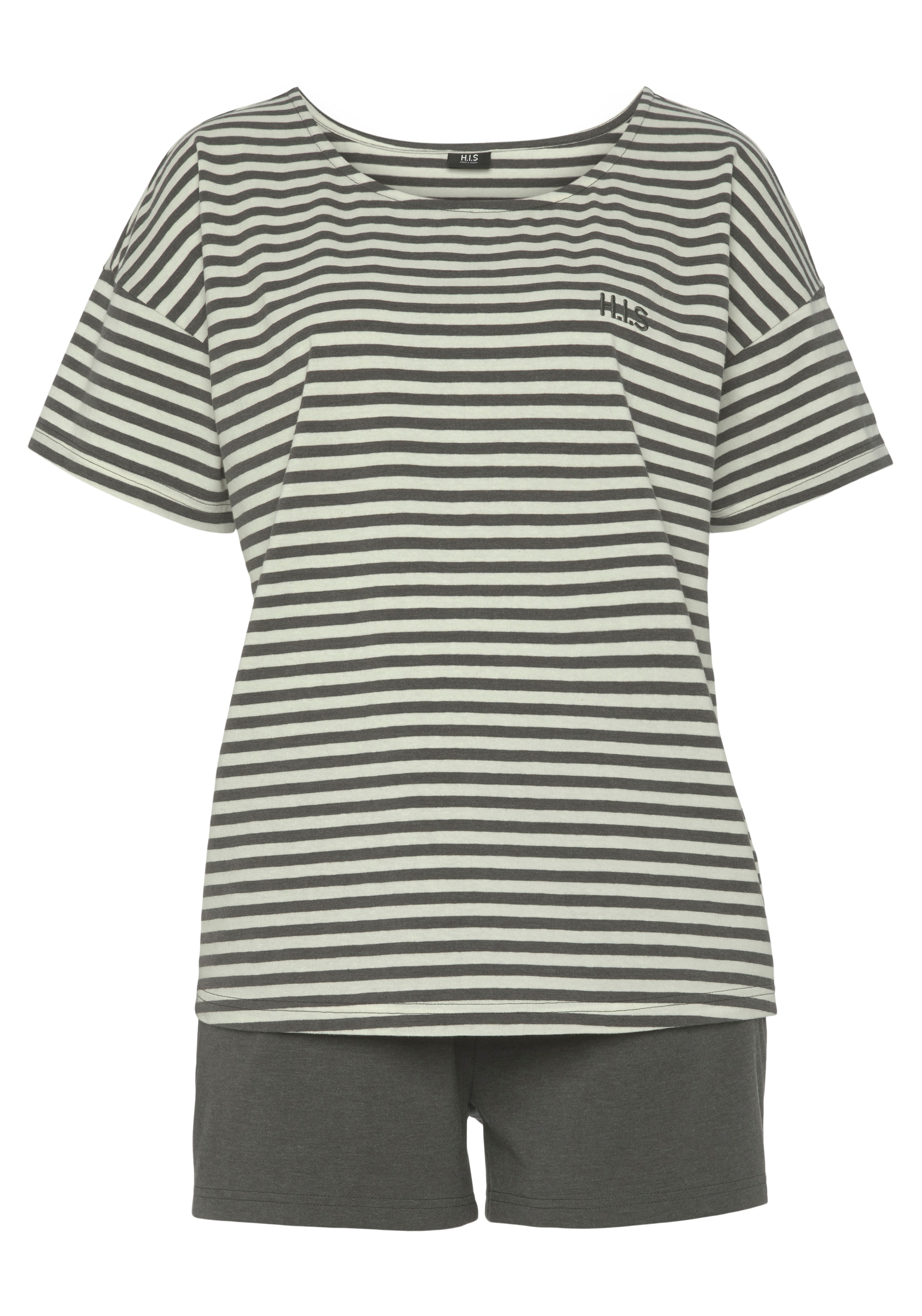 H.I.S Шорти в зелено: отпред