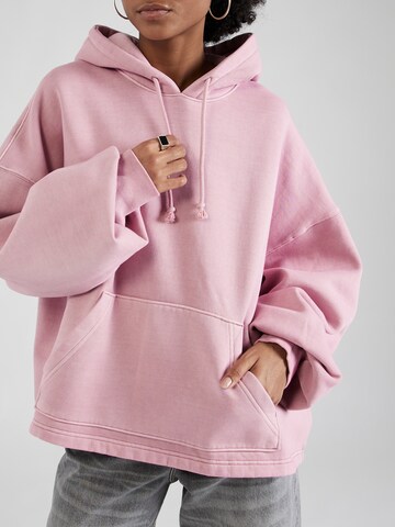 WEEKDAY Sweatshirt in Roze