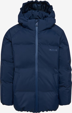 Hummel Athletic Jacket in Blue: front