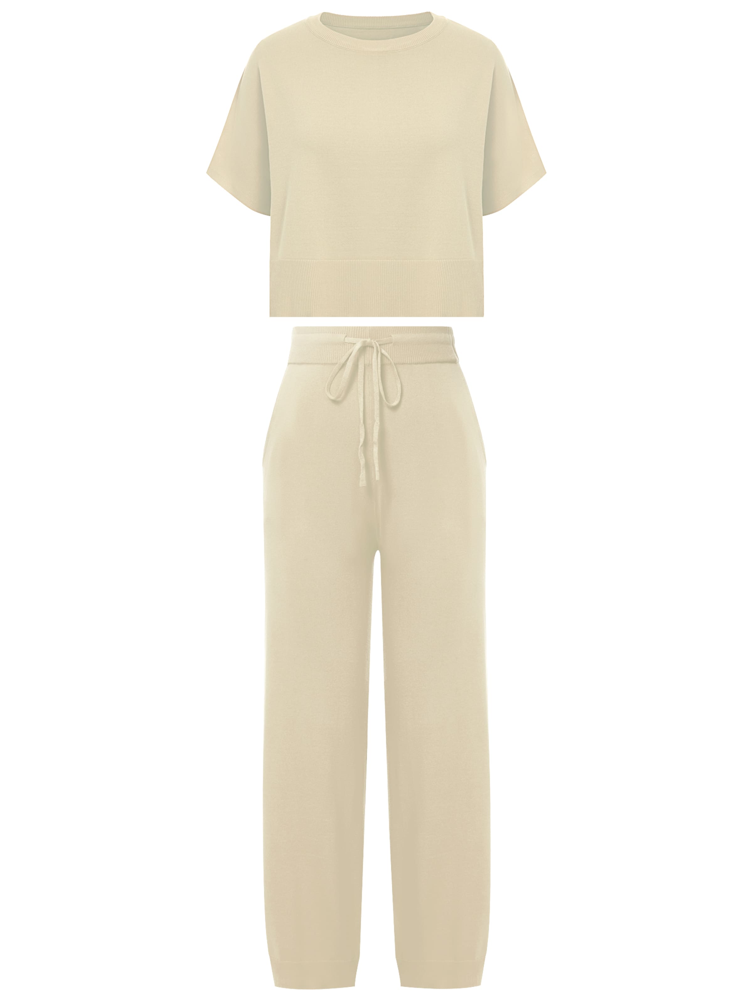 Imily Bela Hemmadräkt i beige: framsida