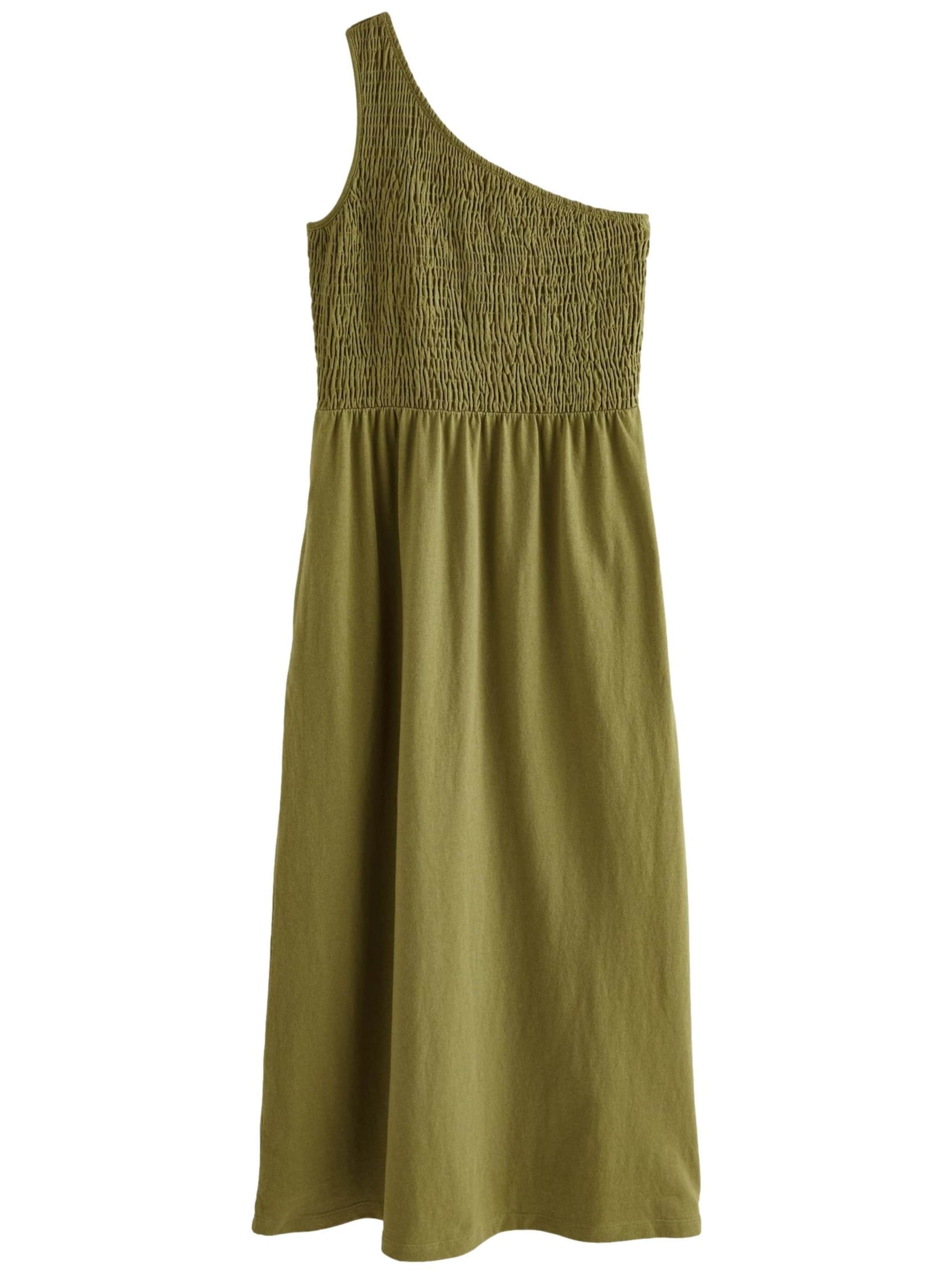 zaļš Next Vasaras kleita: no priekšpuses