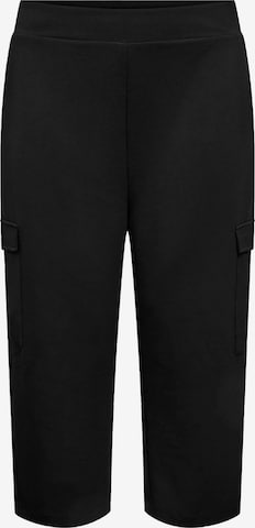 Pantaloni cargo 'Sabina 46' di Wasabi Concept in nero: frontale