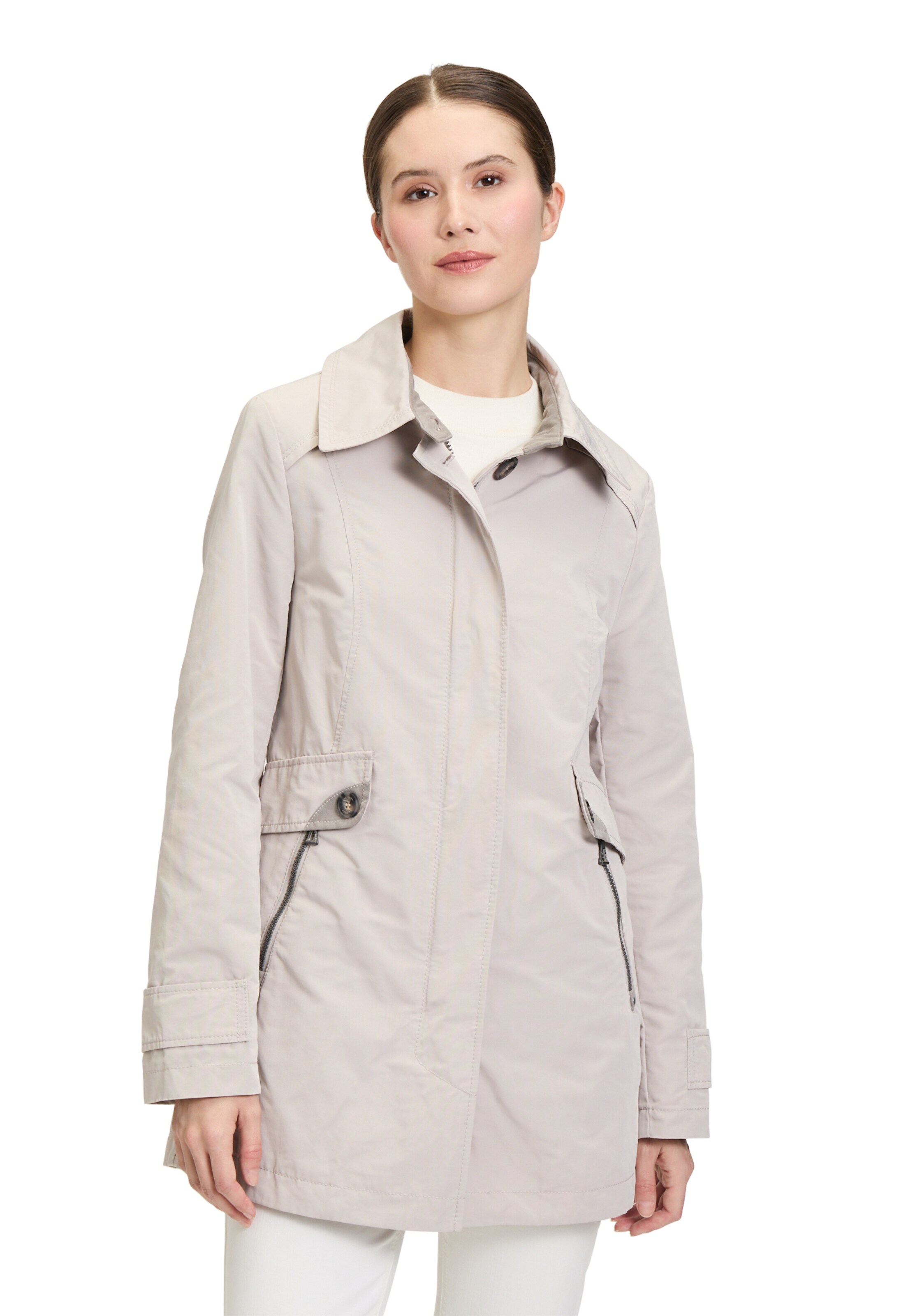 GIL BRET Between-Season Jacket in Beige: front