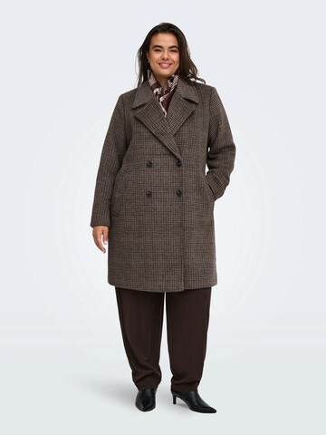 ONLY Carmakoma Between-seasons coat in Brown