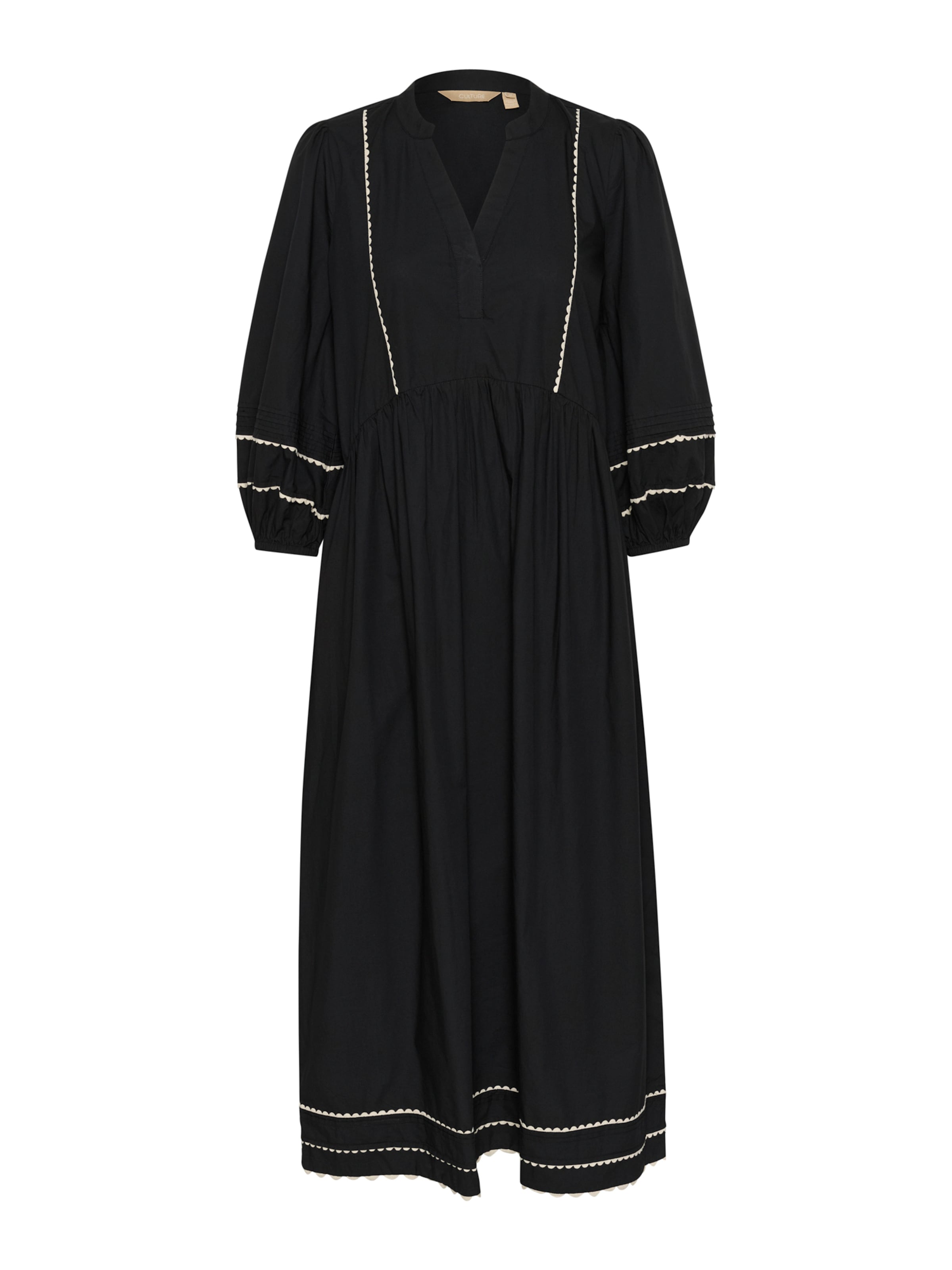 CULTURE Kleit 'CU Maldi', värv must: eest vaates