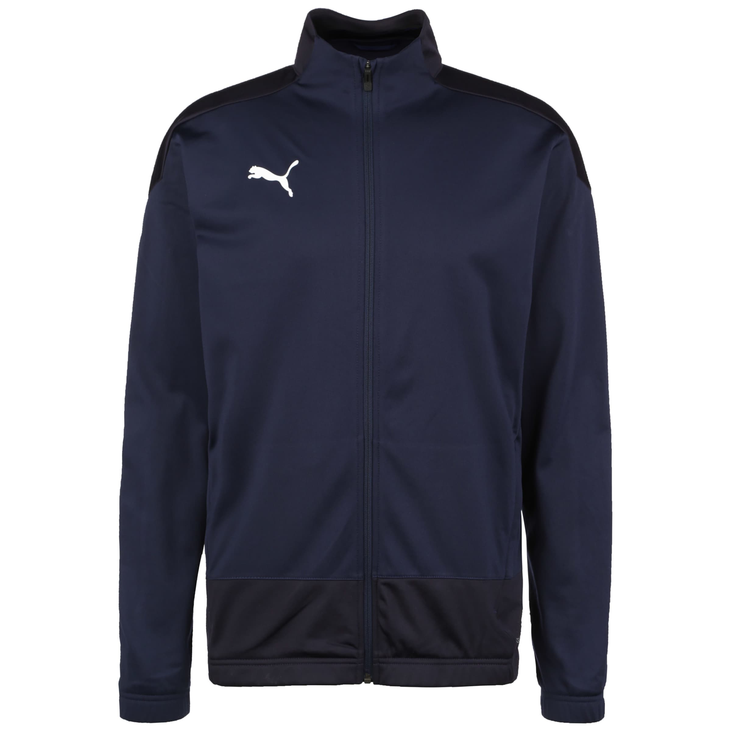 PUMA Trainingsjacke in Blau: Vorderseite