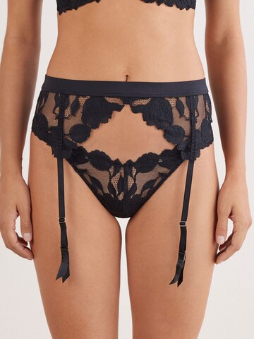 INTIMISSIMI Stockings with Garter Belts in Black: front
