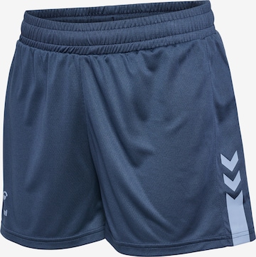 Hummel Štandardný strih Športové nohavice 'ACTIVE' - Modrá