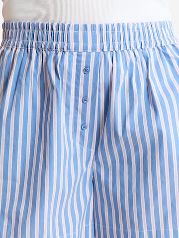 ETAM Pyjamashorts 'Atlas' in Blau