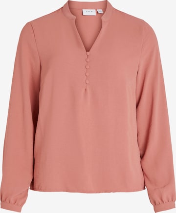 VILA - Blusa en rosa: frente