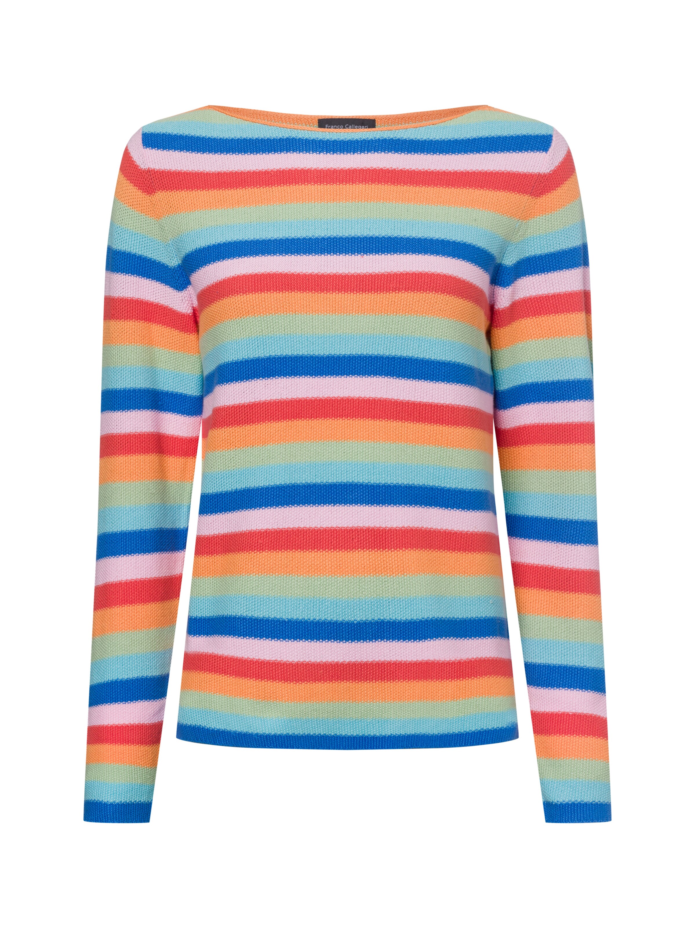 Franco Callegari Strickpullover ' ' in Blau: Vorderseite