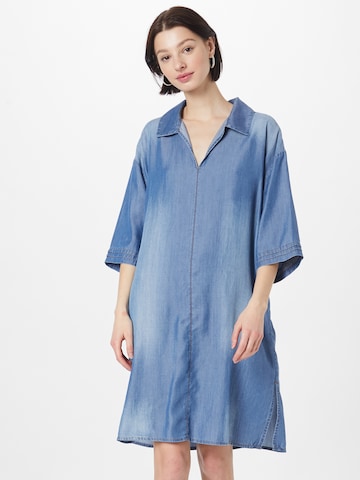 PRINCESS GOES HOLLYWOOD Shirt Dress in Blue: front