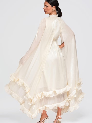 Ombre Abendkleid‌‌‌‌‌‌ in Beige