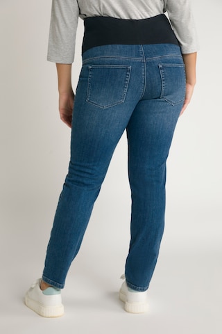 Ulla Popken Regular Jeans 'Sammy' in Blauw