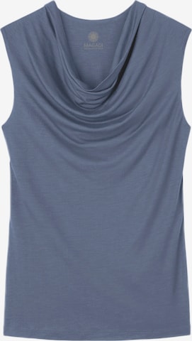 Magadi Sporttop 'Eva' in Blau: Vorderseite