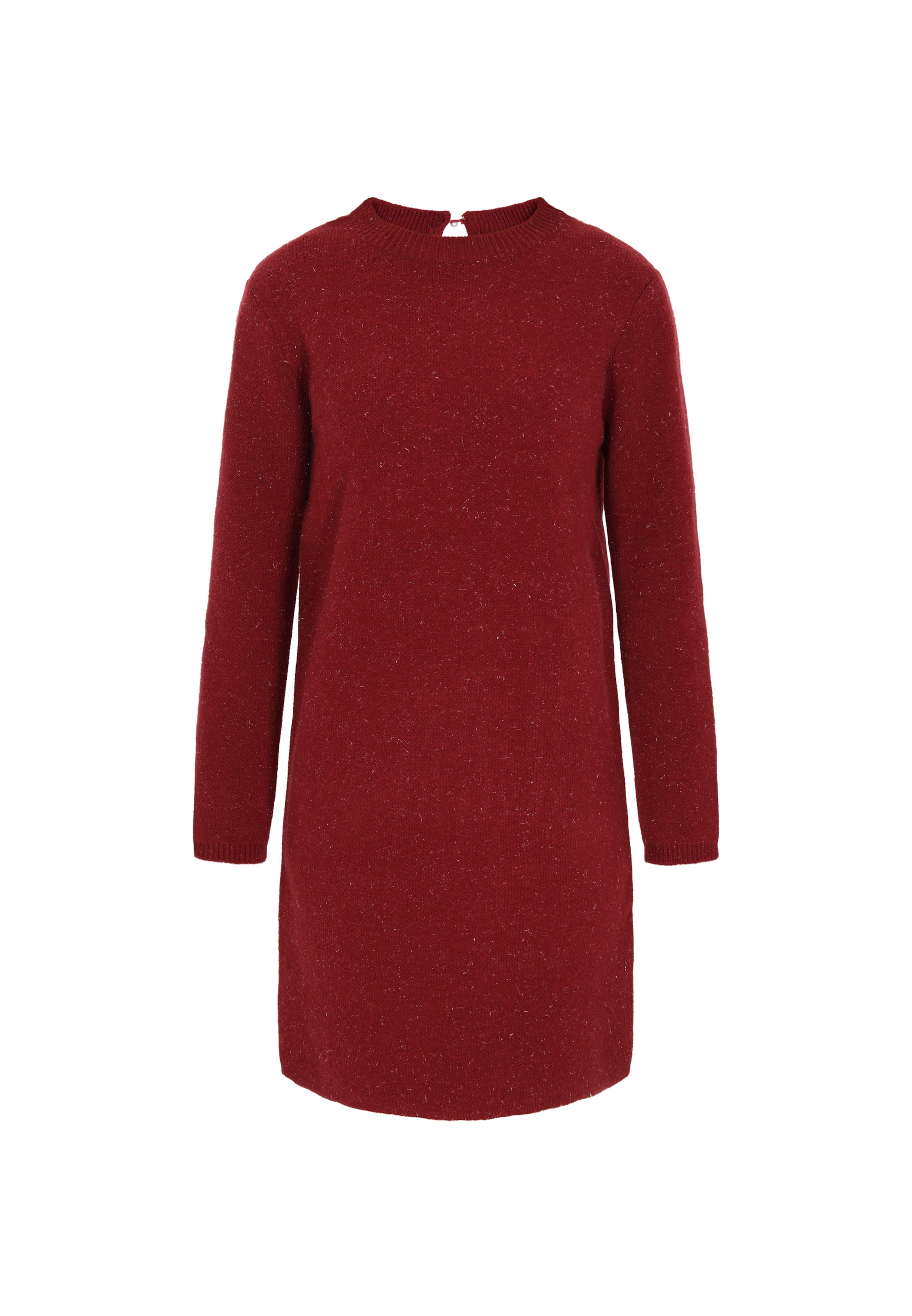 DreiMaster Klassik - Vestido de punto en rojo: frente