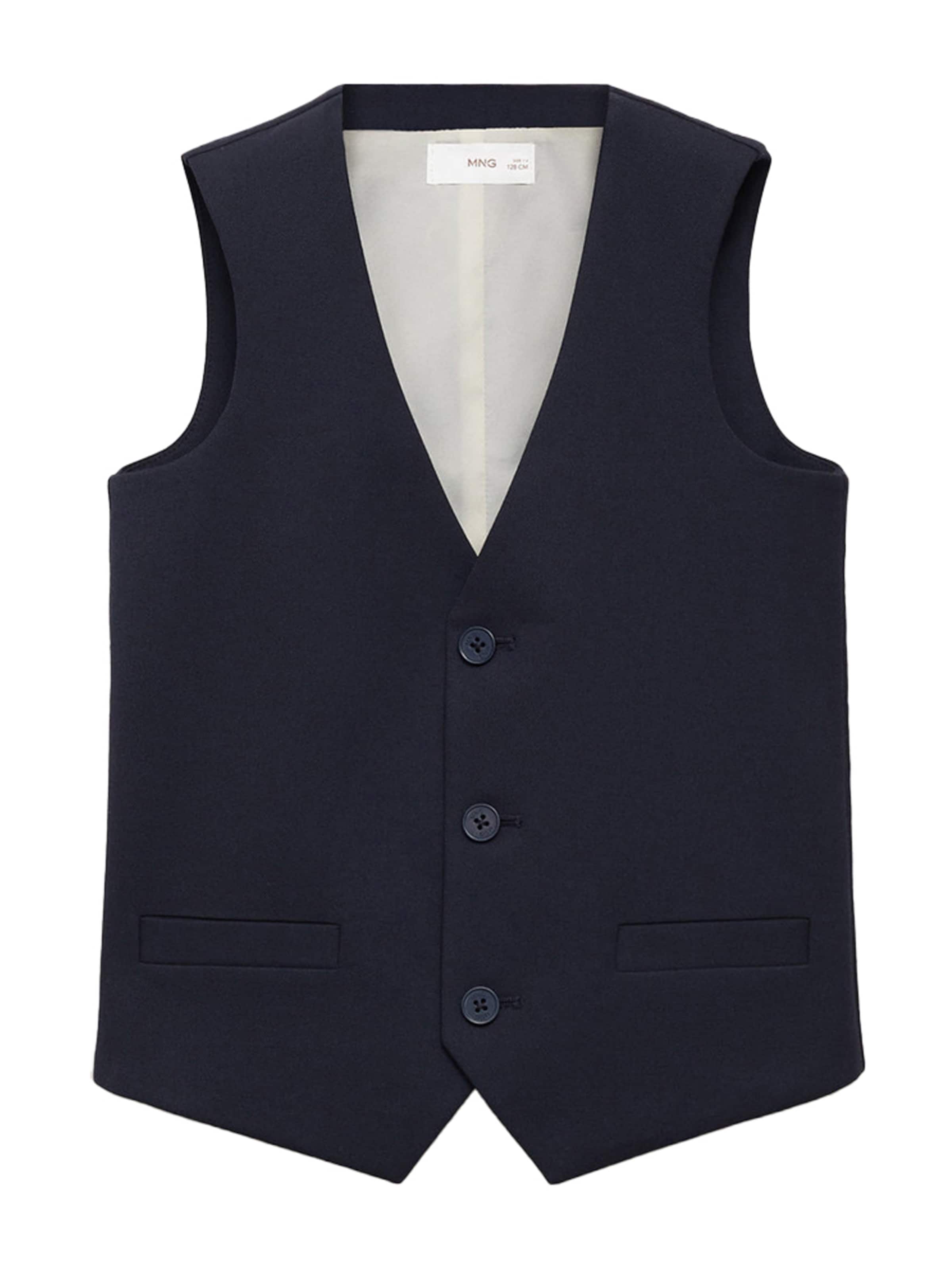 MANGO KIDS Vest 'RAIC' in Blue: front