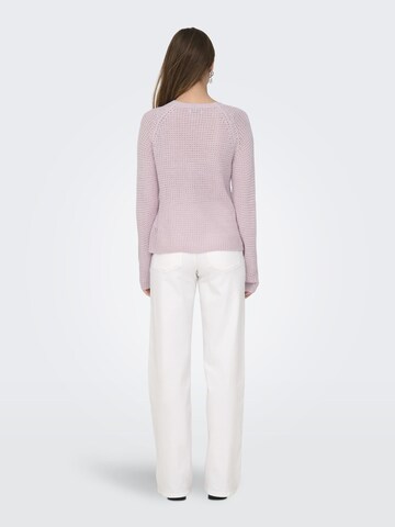 JDY Pullover 'JDYELLEN' i lilla
