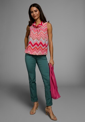 LAURA SCOTT Blouse in Orange