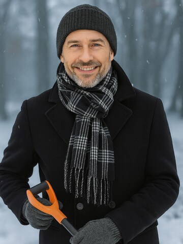 COLLEZIONE ALESSANDRO Scarf 'Karol' in Black