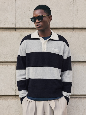 Pull-over Bershka en bleu