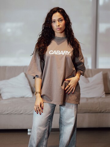 Maglietta 'Camiseta Grey Toxic Oversized' di CABARY in grigio