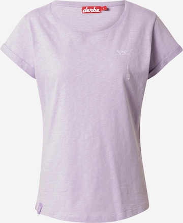 Derbe Shirt in Purple: front
