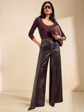 Loosefit Pantaloni di Friends Like These in marrone