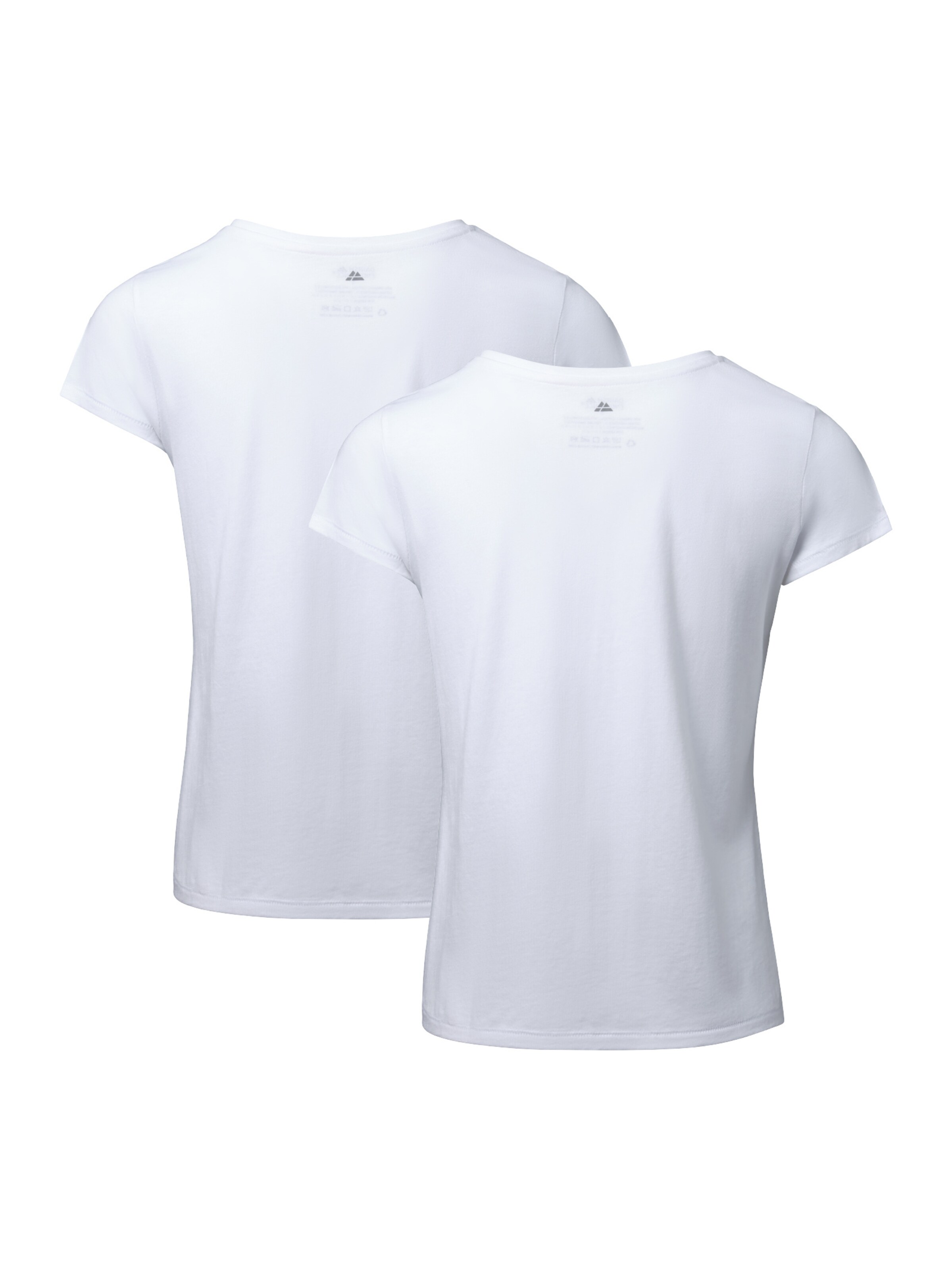 DANISH ENDURANCE T-shirt 'V' in Weiß