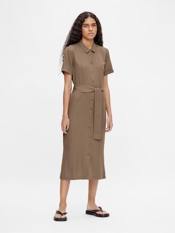 OBJECT Shirt Dress 'Isabella' in Brown
