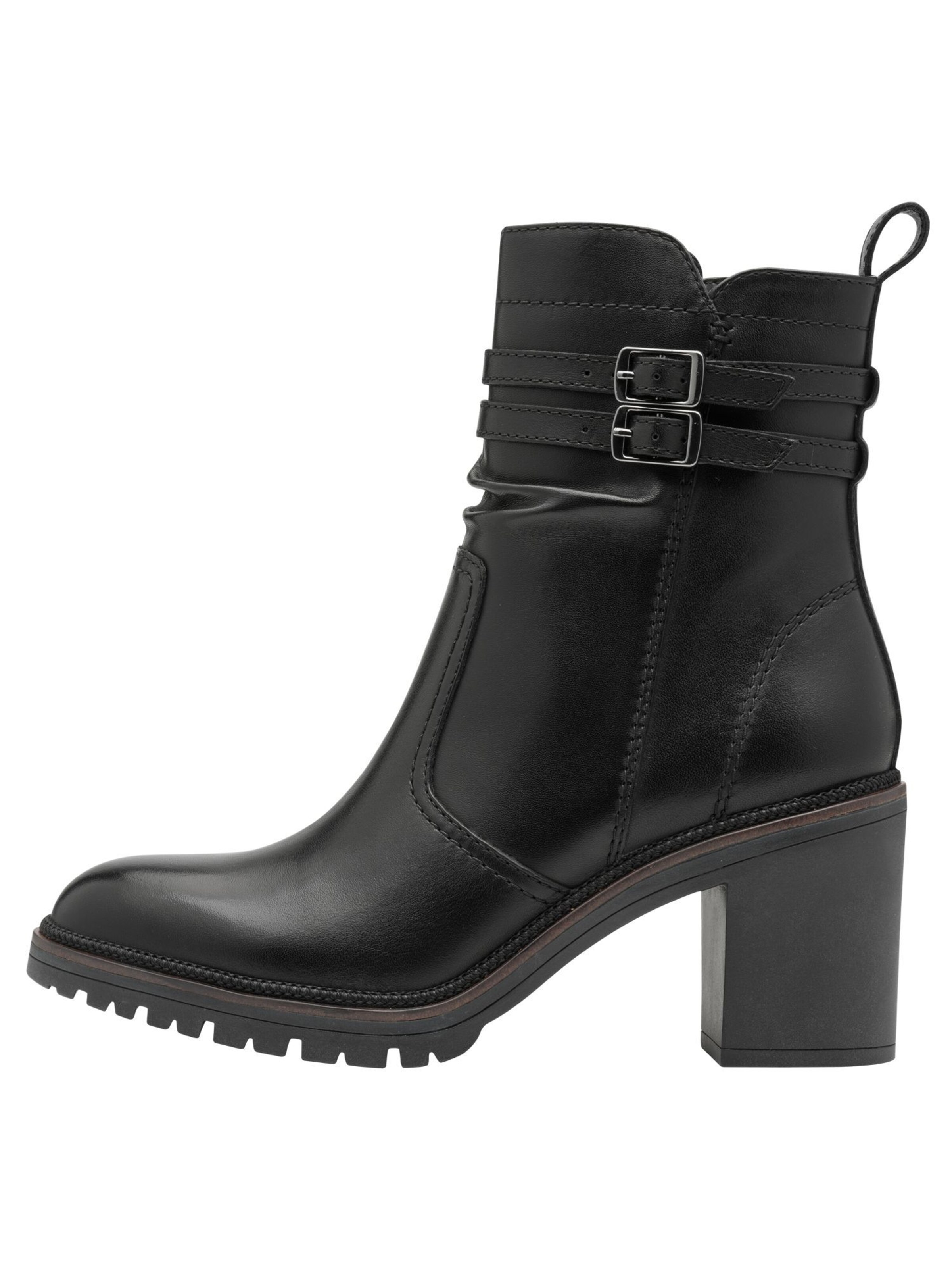 Tamaris Enkellaarsjes in Zwart