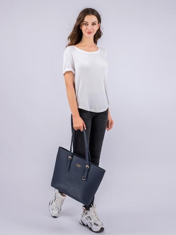 Princely London Shopper 'Beverly'‌‌‌‌ in Blau