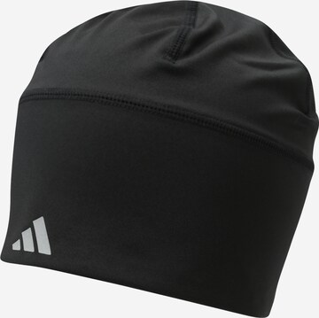 ADIDAS PERFORMANCE Athletic Hat 'Aeroready Fitted' in Black: front