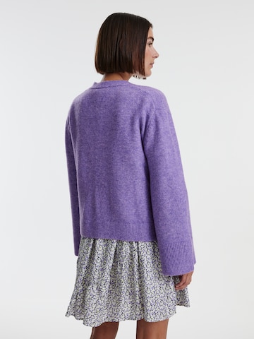 EDITED Knit Cardigan 'Carmi' in Purple