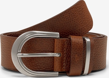 TOM TAILOR Gürtel 'Sandra' in Braun: Vorderseite