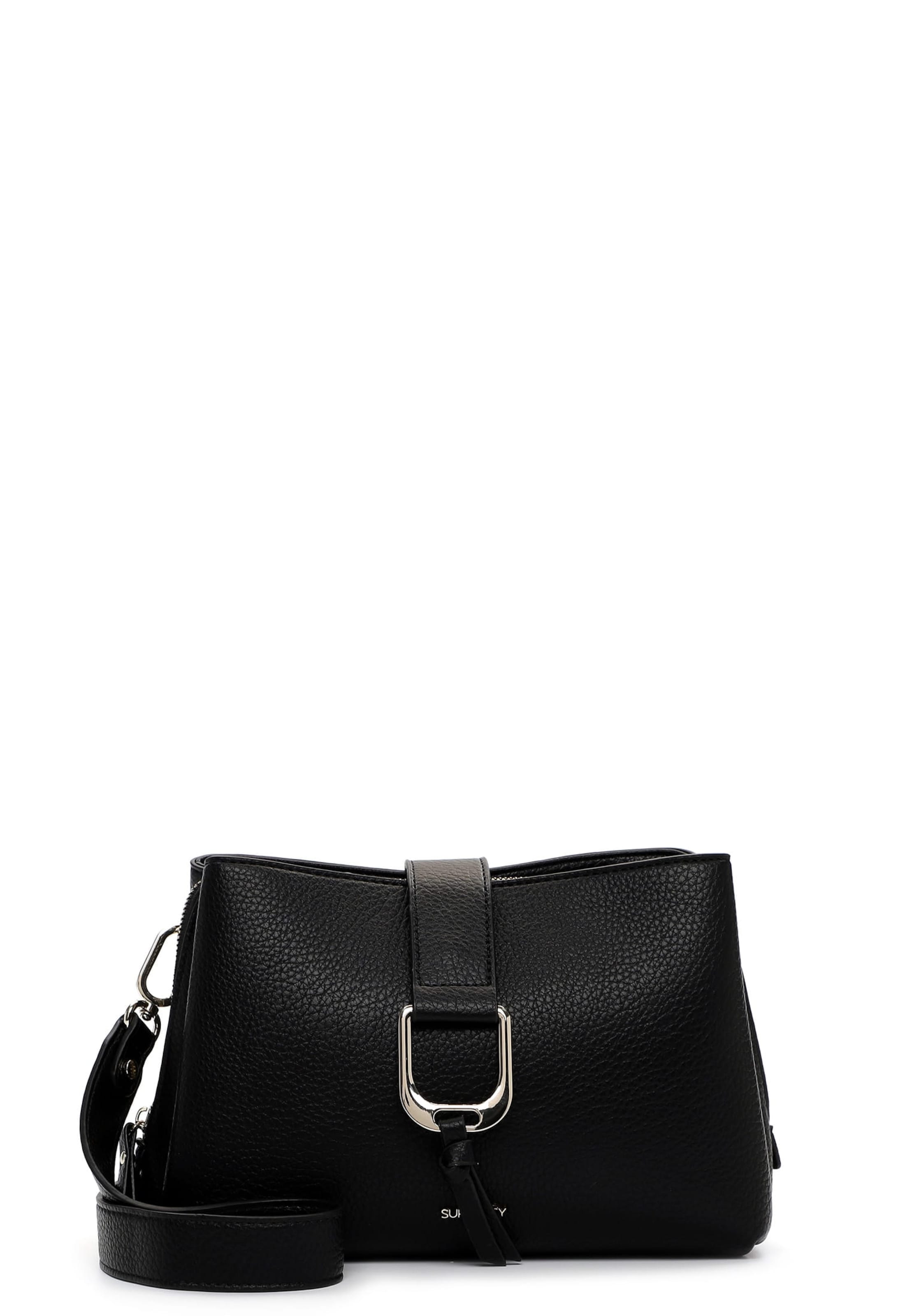 Suri Frey Schoudertas ' SFY Keely ' in Zwart: voorkant