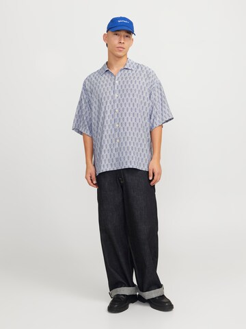 JACK & JONES - Ajuste confortable Camisa en azul