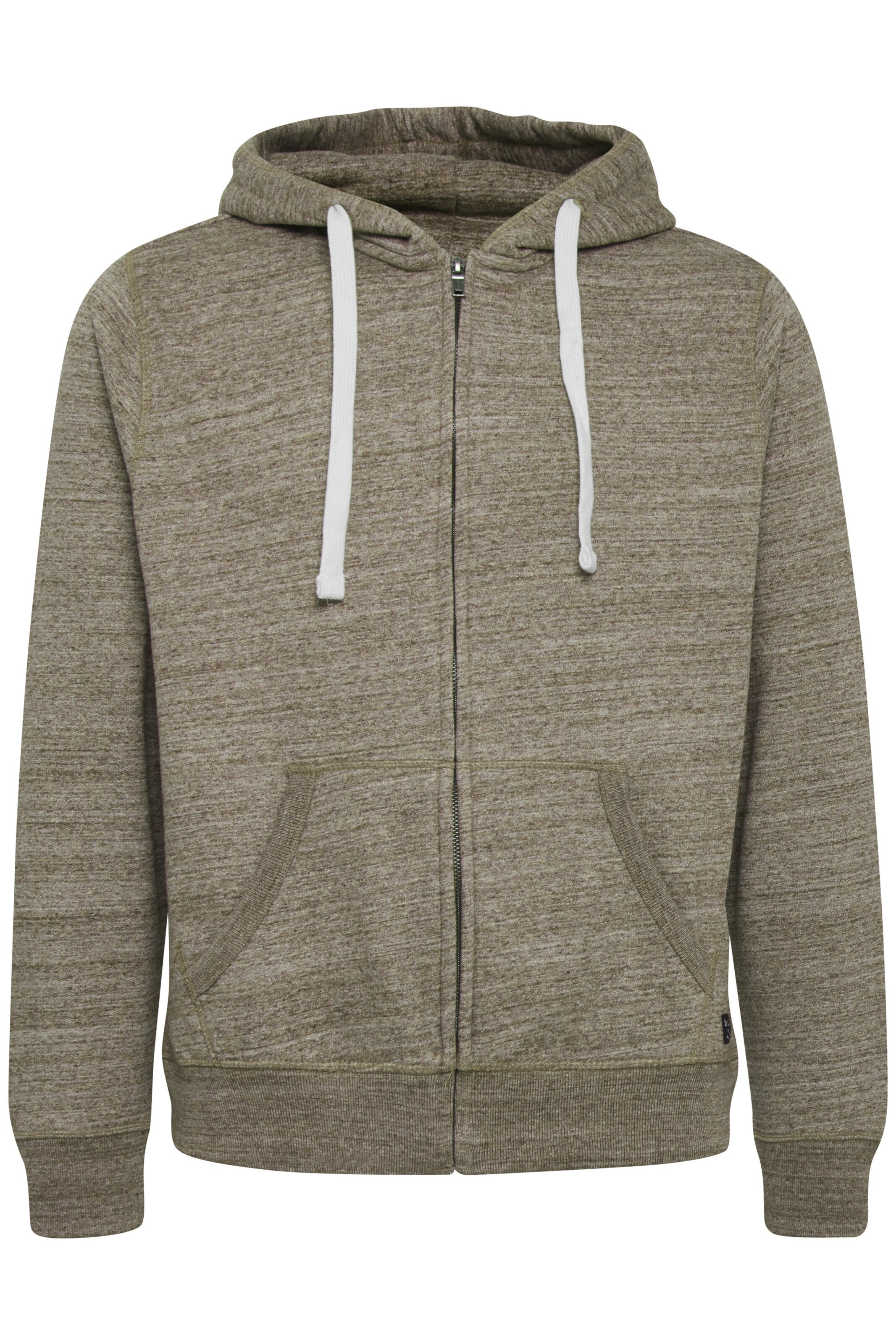 BLEND Sweatjacke 'Alton' in Braun: Vorderseite