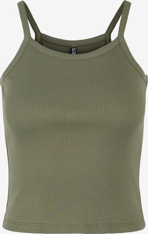 PIECES Top in Green: front