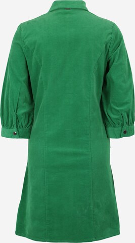 PULZ Jeans Košilové šaty 'SALLY' – zelená