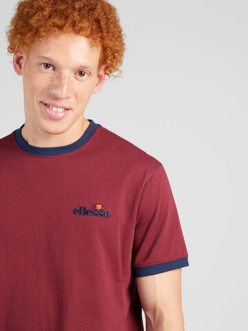 Maglietta 'Meduno' di ELLESSE in rosso