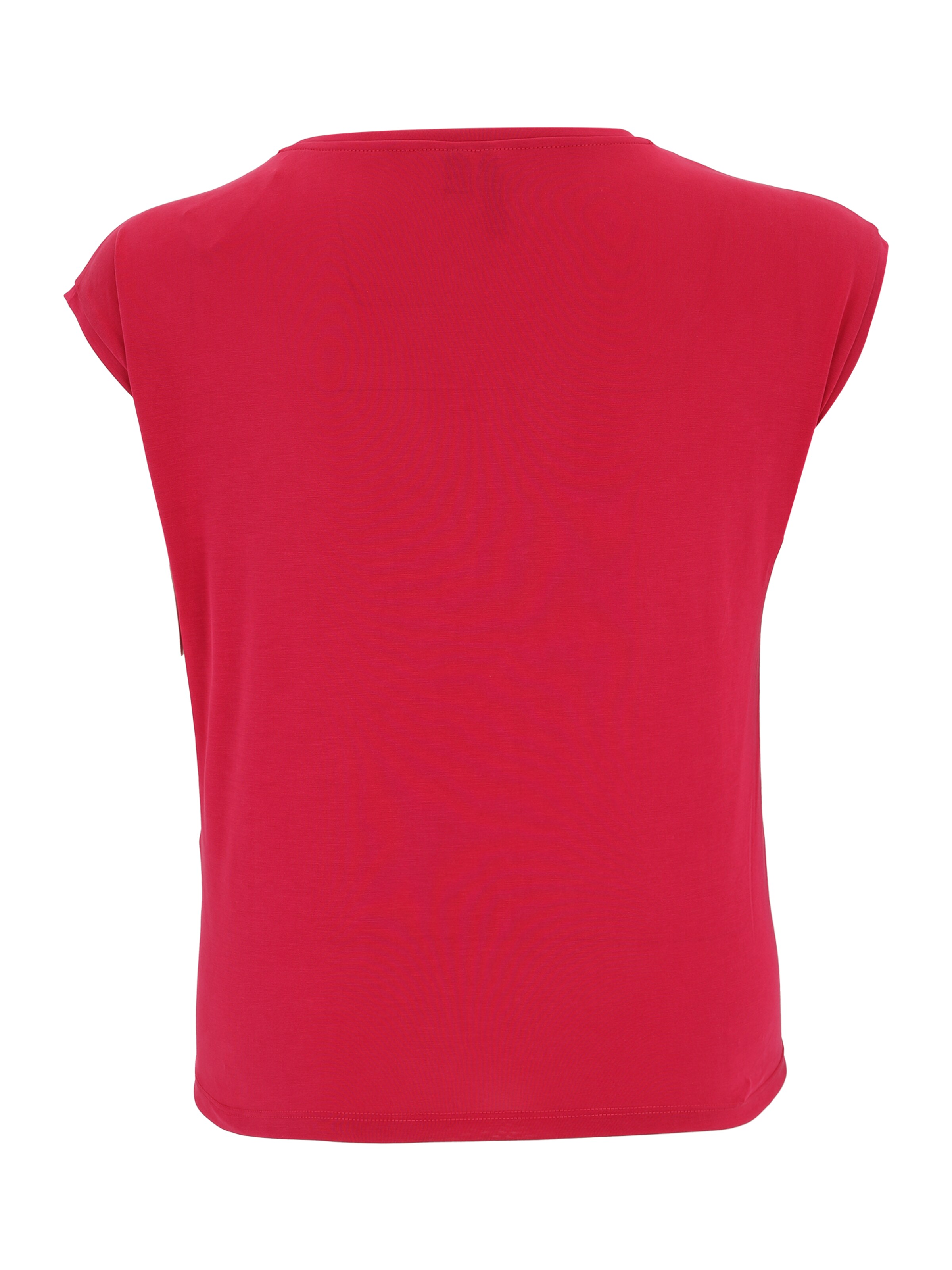 PIECES Curve Tričko 'PCKAMALA' - Červená