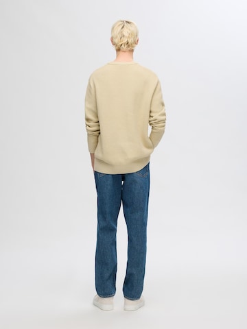 SELECTED Pullover 'SLHHENNY' in Beige