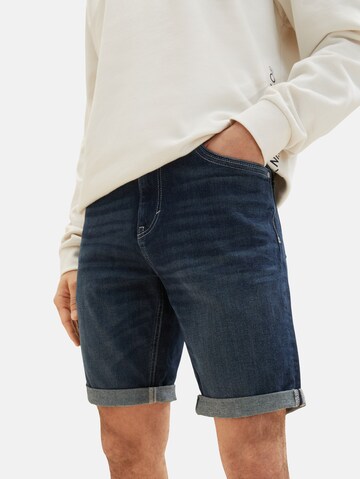 TOM TAILOR Regular Shorts 'Josh' in Blau