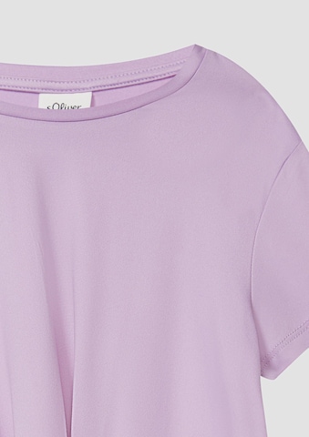 T-Shirt s.Oliver en violet