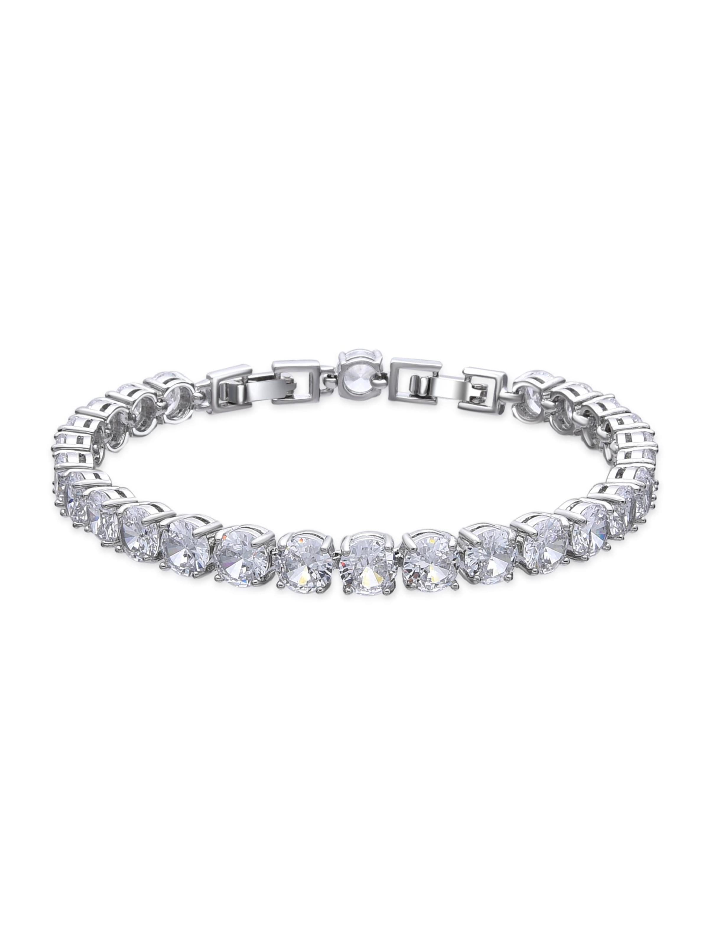 Braccialetto 'Ginsi' Luxenter di colore grigio argento, Visualizzazione prodotti