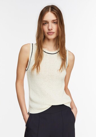 COMMA Sweater in Beige: front
