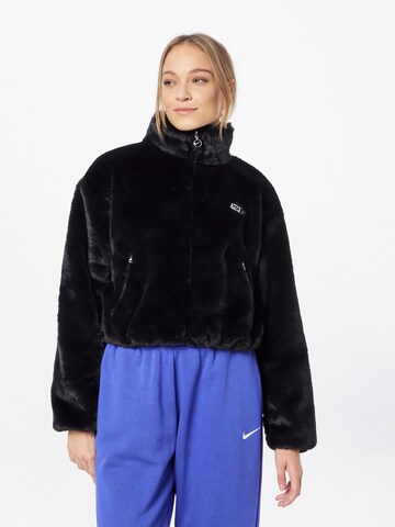 Nike Sportswear Between-season jacket 'Icon Clash' in Black: front